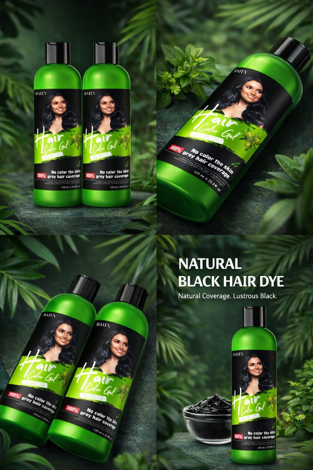Hair Color Gel (Pack Of 2)